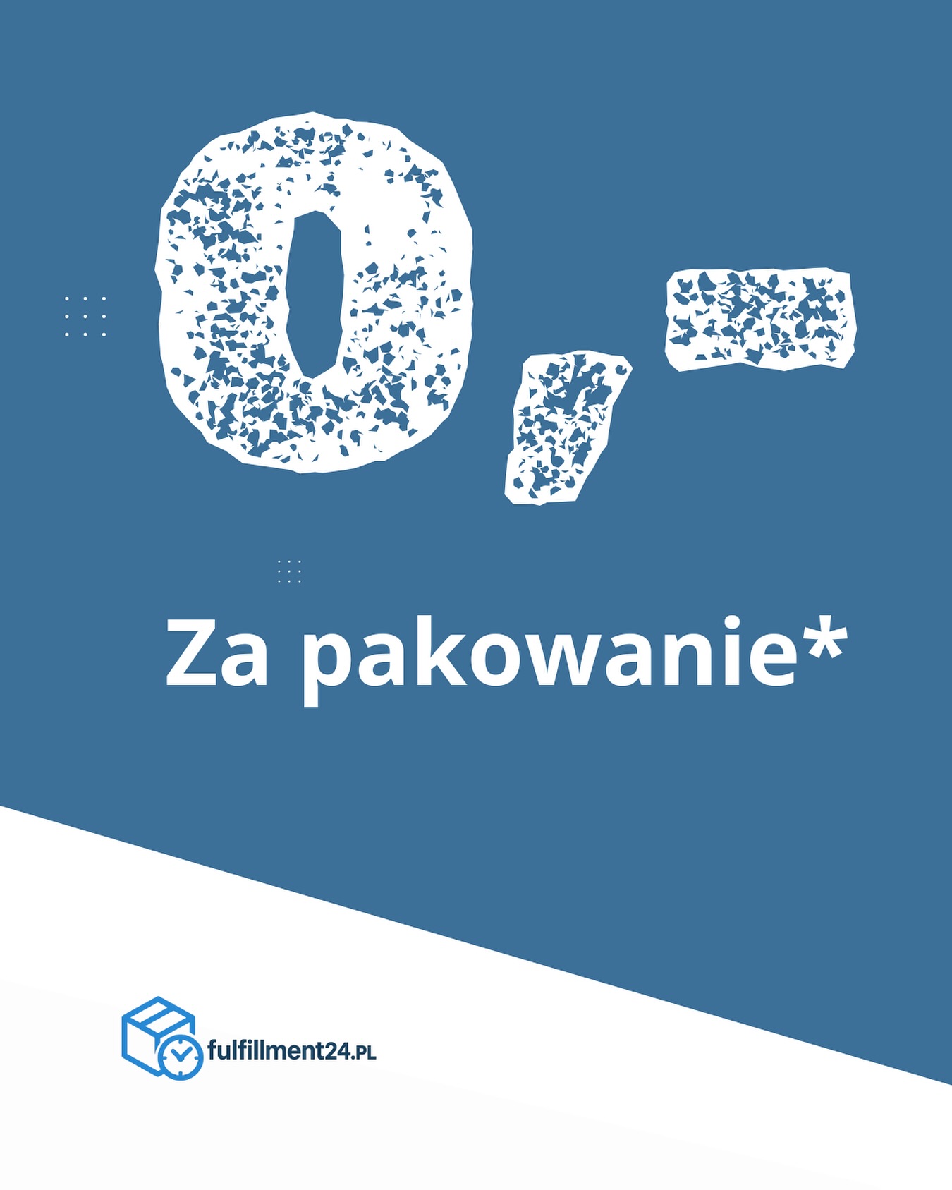 🎉 Specjalna promocja dla nowych klientów!
📦 0 zł za pakowanie paczek do 20 sztuk miesięcznie 🎁
Promocja trwa od 1 grudnia do 31 grudnia 2025 r.
To idealny moment, żeby przetestować nasz fulfillment bez ryzyka 💼
Sprawdź, jak łatwo możesz zlecić pakowanie i wysyłkę –
a my zajmiemy się resztą! 🚀
👉 Szczegóły znajdziesz na www.fulfillment24.pl