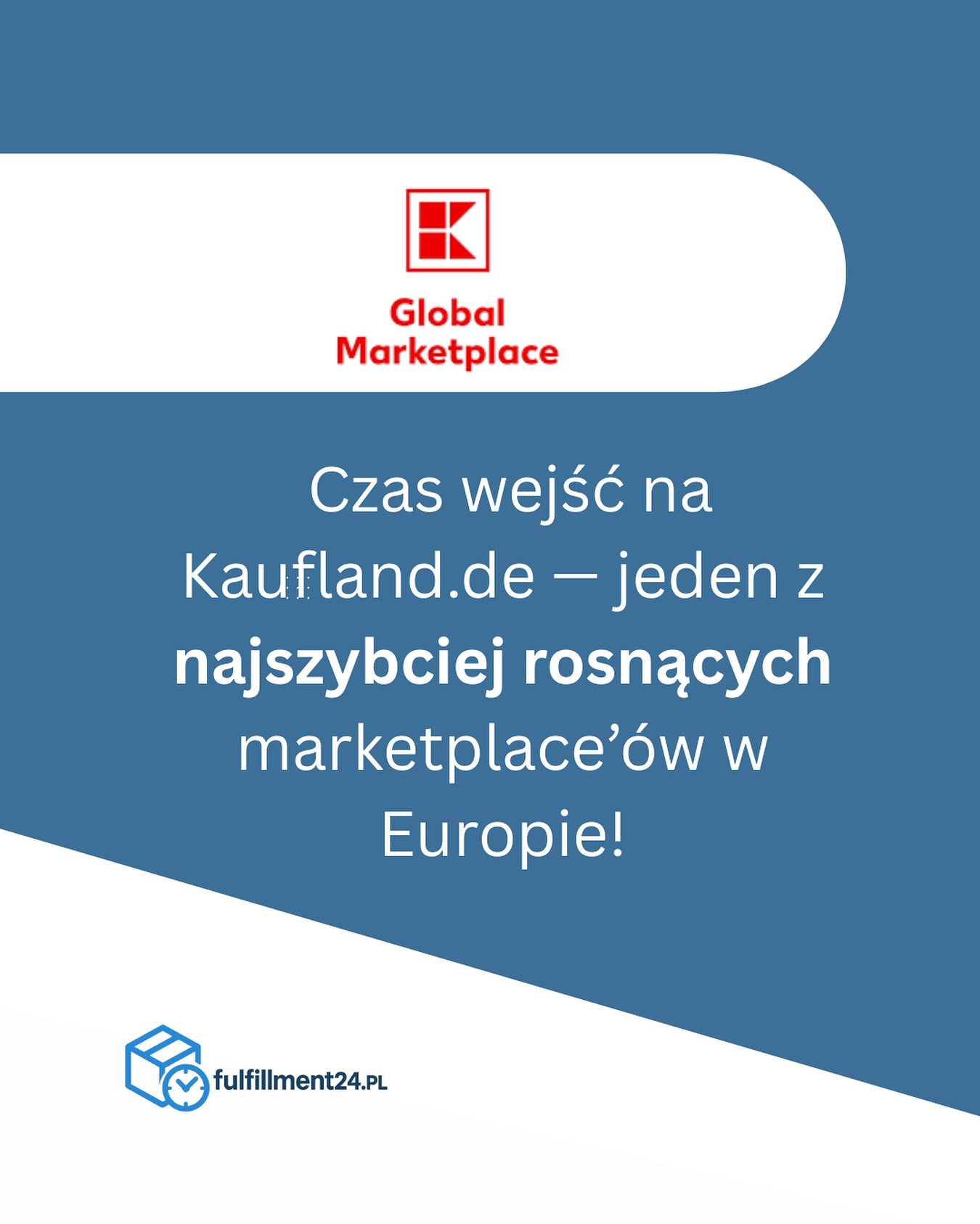Czas wejść na Kaufland.de — jeden z najszybciej rosnących marketplace’ów w Europie!
Nie wiesz, od czego zacząć? My zajmiemy się wszystkim 💪
Jako firma fulfillmentowa:
✅ pomożemy Ci wystartować na Kaufland Global Marketplace
✅ przygotujemy Twoje oferty w języku niemieckim
✅ zoptymalizujemy opisy i zdjęcia
✅ zajmiemy się magazynowaniem, pakowaniem i wysyłką do Niemiec
Sprzedawaj w Niemczech bez stresu i barier językowych 🇩🇪
Z nami wejście na Kaufland.de to prosty krok w stronę europejskiego rynku!
📲 Skontaktuj się z nami – pomożemy Ci zacząć sprzedawać za granicą.
#kauflandde #marketplace #ecommerce #sprzedażzagraniczna #fulfillment #allegro #ecommercepolska #biznesonline #dropshipping #logistyka #handelonline #globalmarketplace